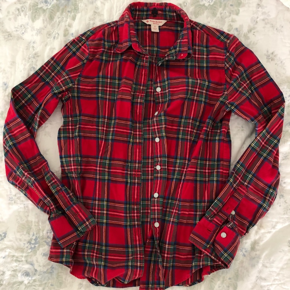 Brooks brothers flannel